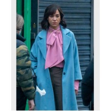 Stay Close Cush Jumbo Blue Coat